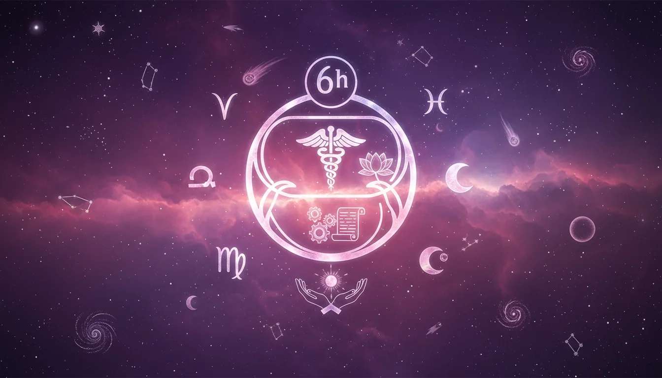 6-ти дом в астрологията