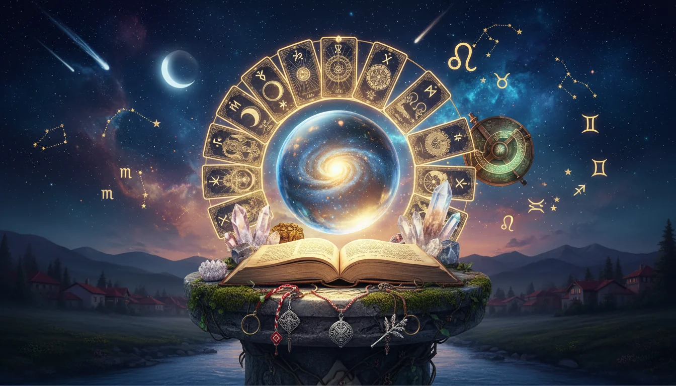 Различни методи за гадаене: Таро, кристали, руни и други