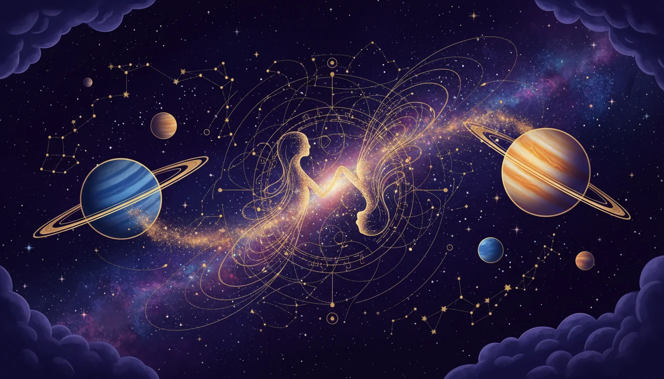 Илюстрация за Детайлен анализ на синастрията: Изкуството на съвместимостта