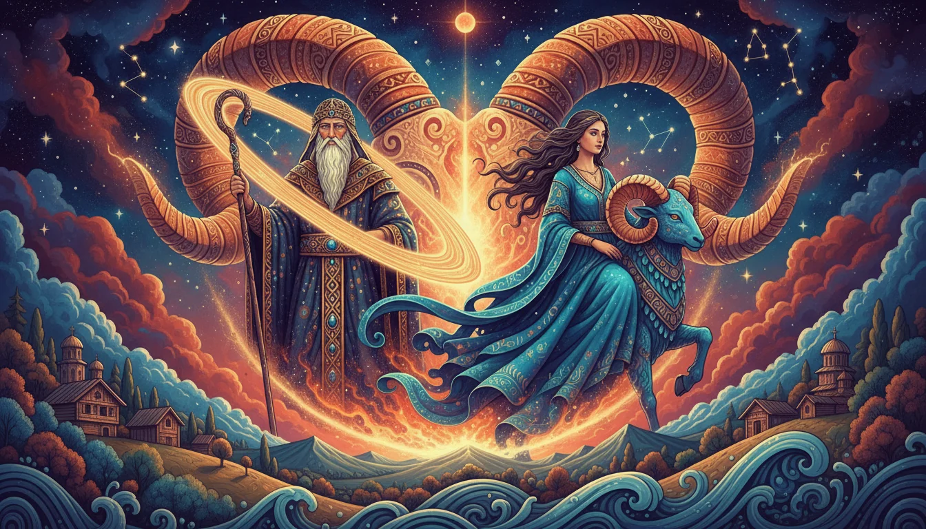 Сатурн-Нептун в Овен 2026 | 4 Зодии Пред Голям Обрат | Vrachka - илюстрация