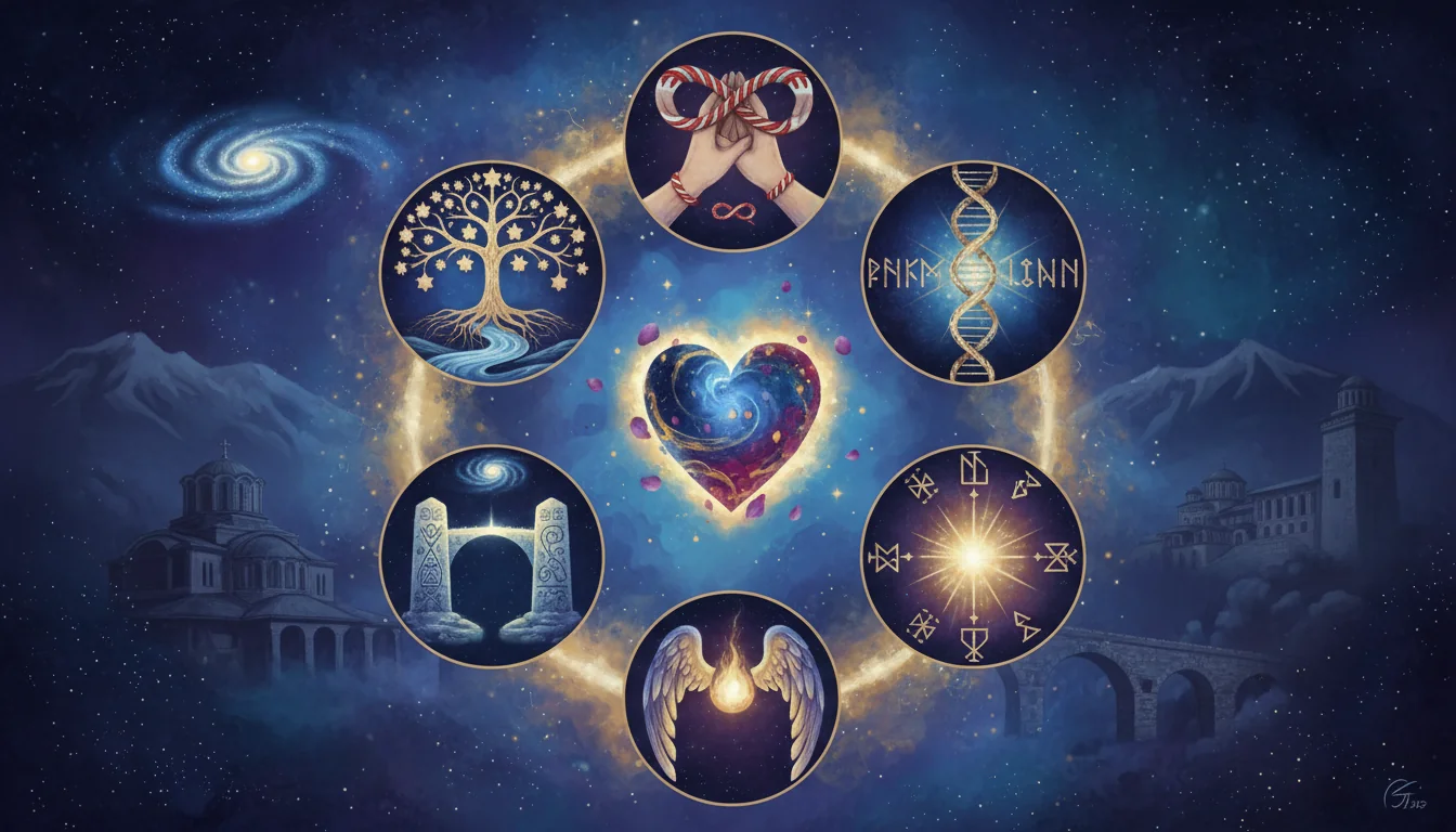 5 знака че сте кармични половинки | Синастрия 2026 | Vrachka - илюстрация