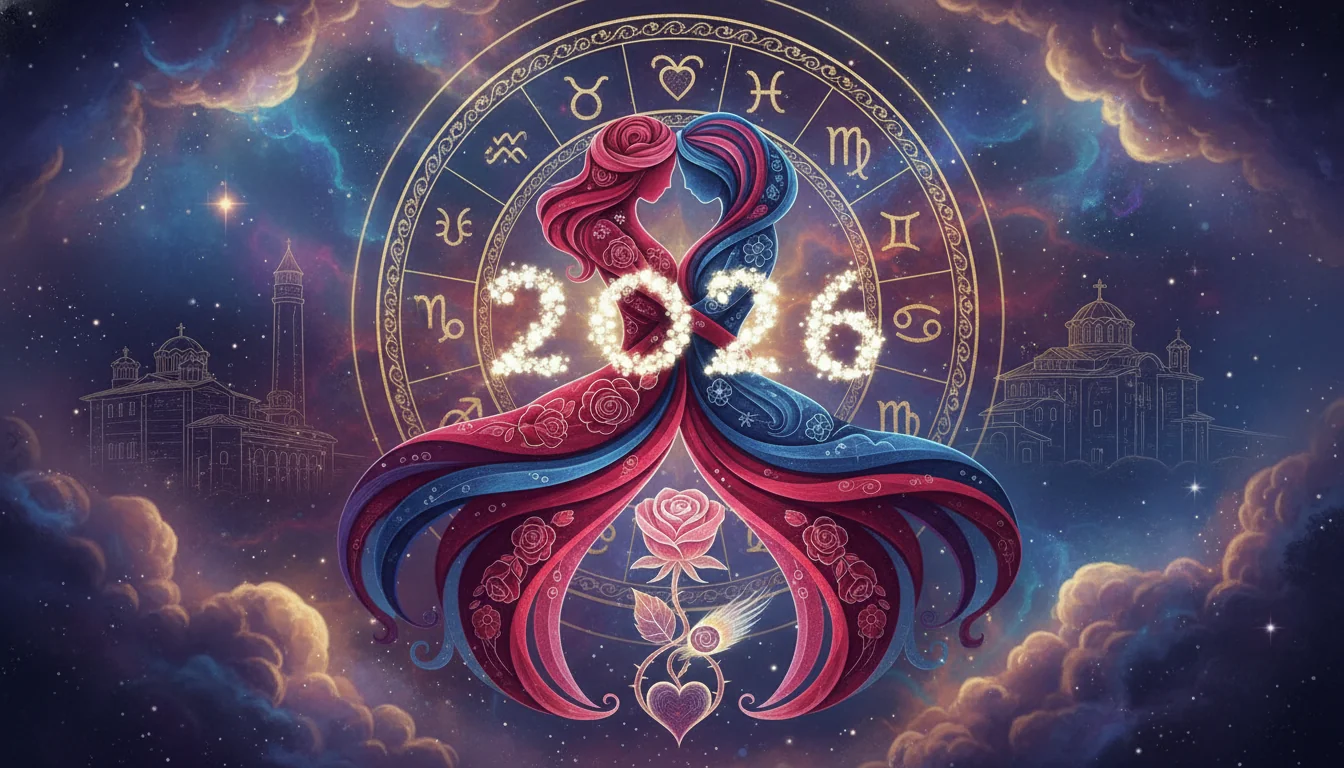 Свети Валентин 2026 астрология | Тестът на Луна в Козирог | Vrachka - илюстрация