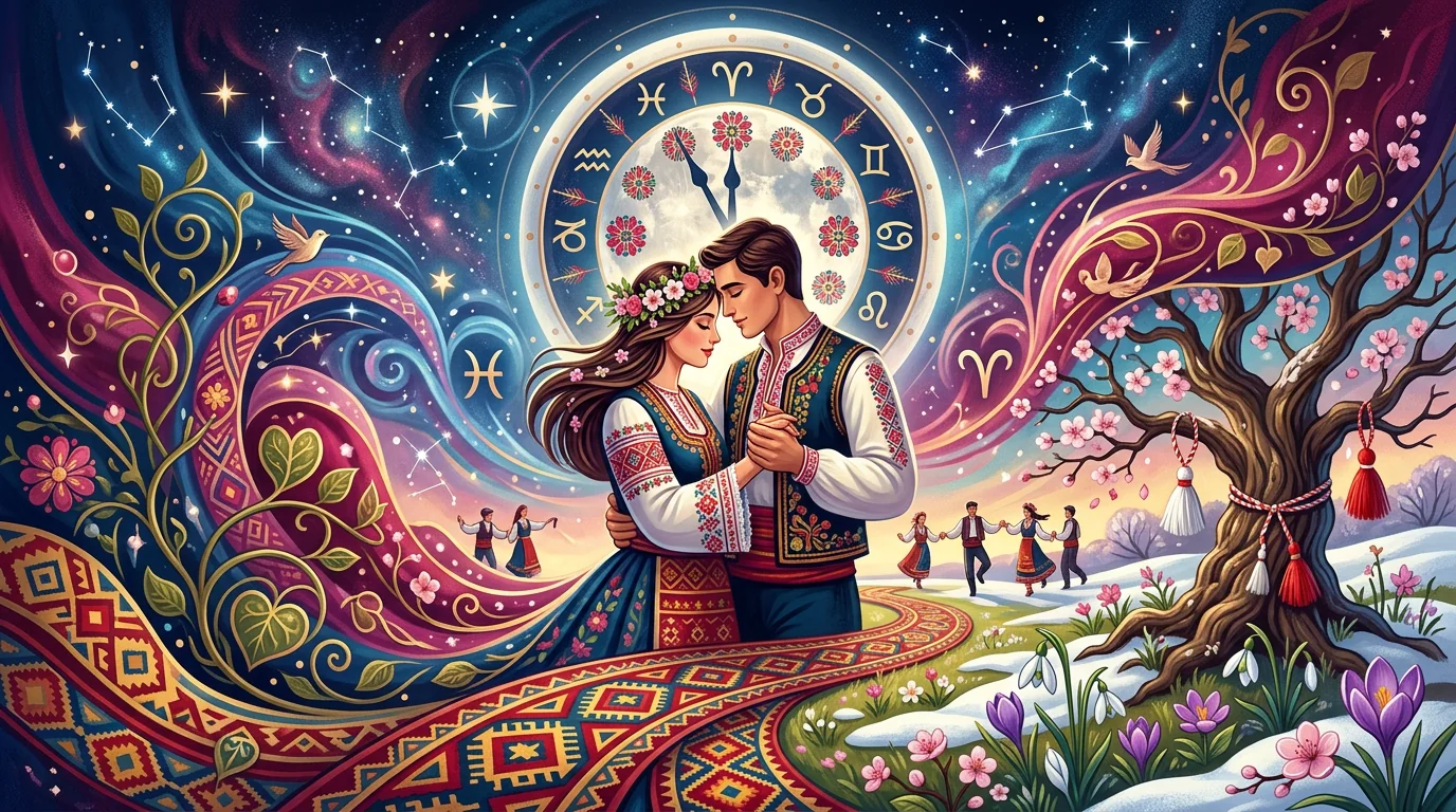 Новолуние в Риби 2026 | Сродни души и Любовен Хороскоп | Vrachka - илюстрация