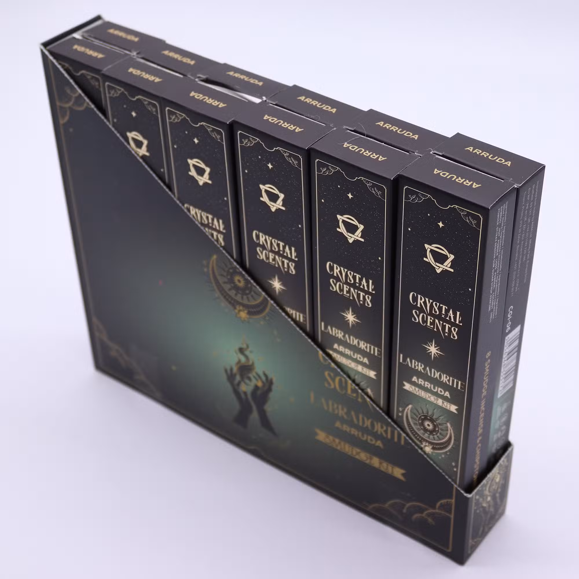 Ароматни пръчици Лабрадорит и Седефче за пречистване - 3