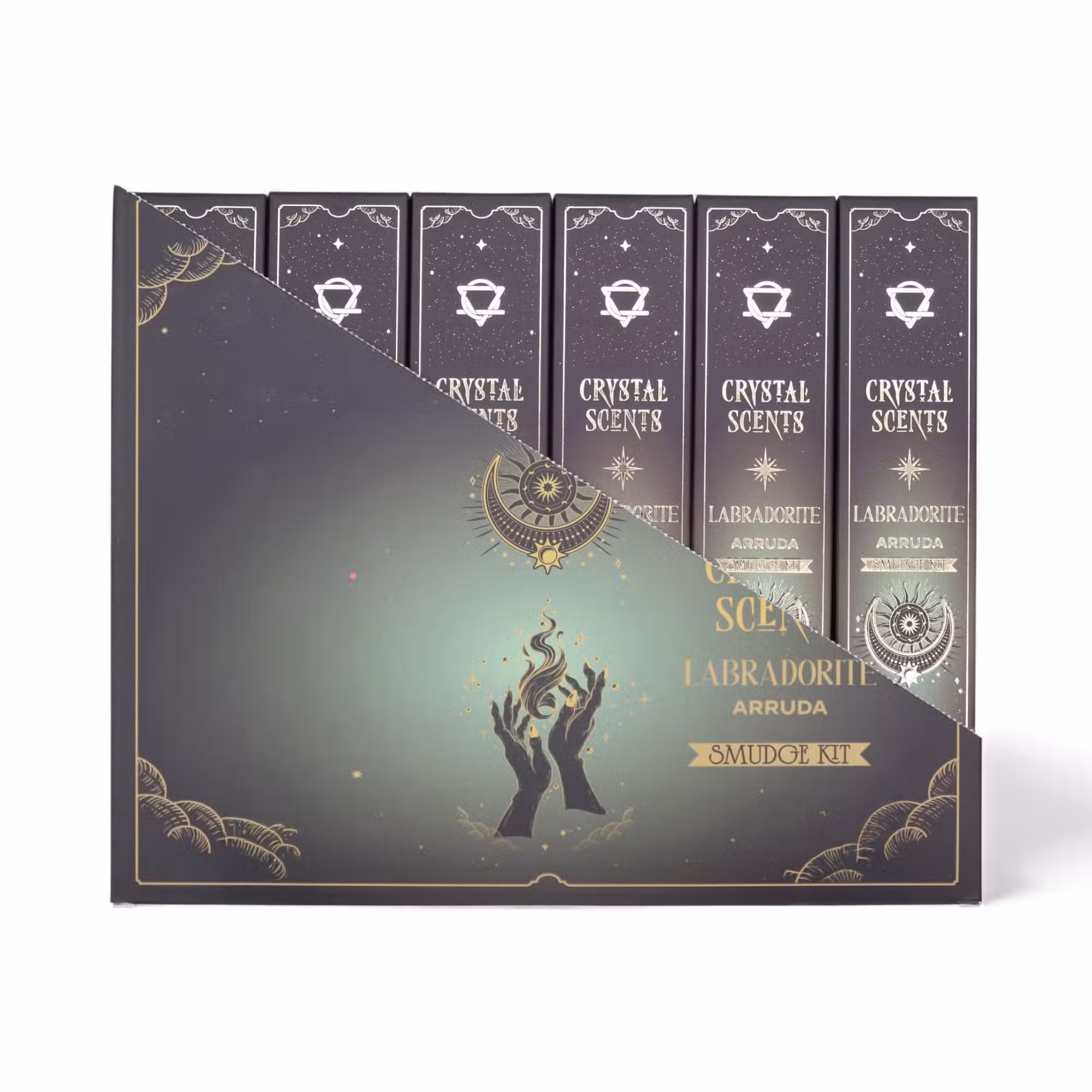 Ароматни пръчици Лабрадорит и Седефче за пречистване - 4