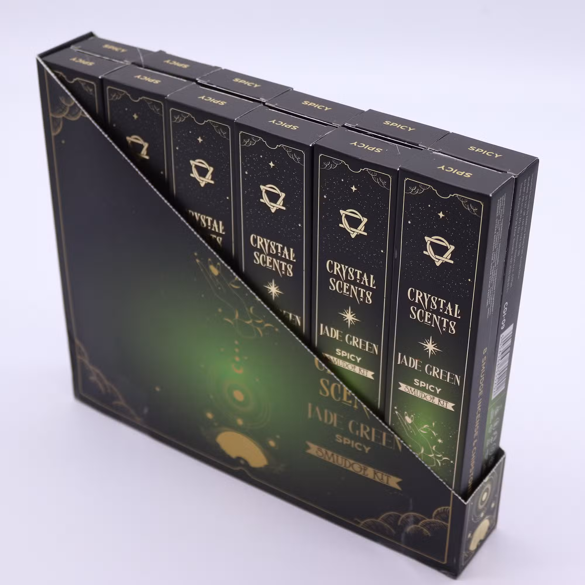 Ароматни пръчици Нефритен кристал - Пикантен аромат - 3