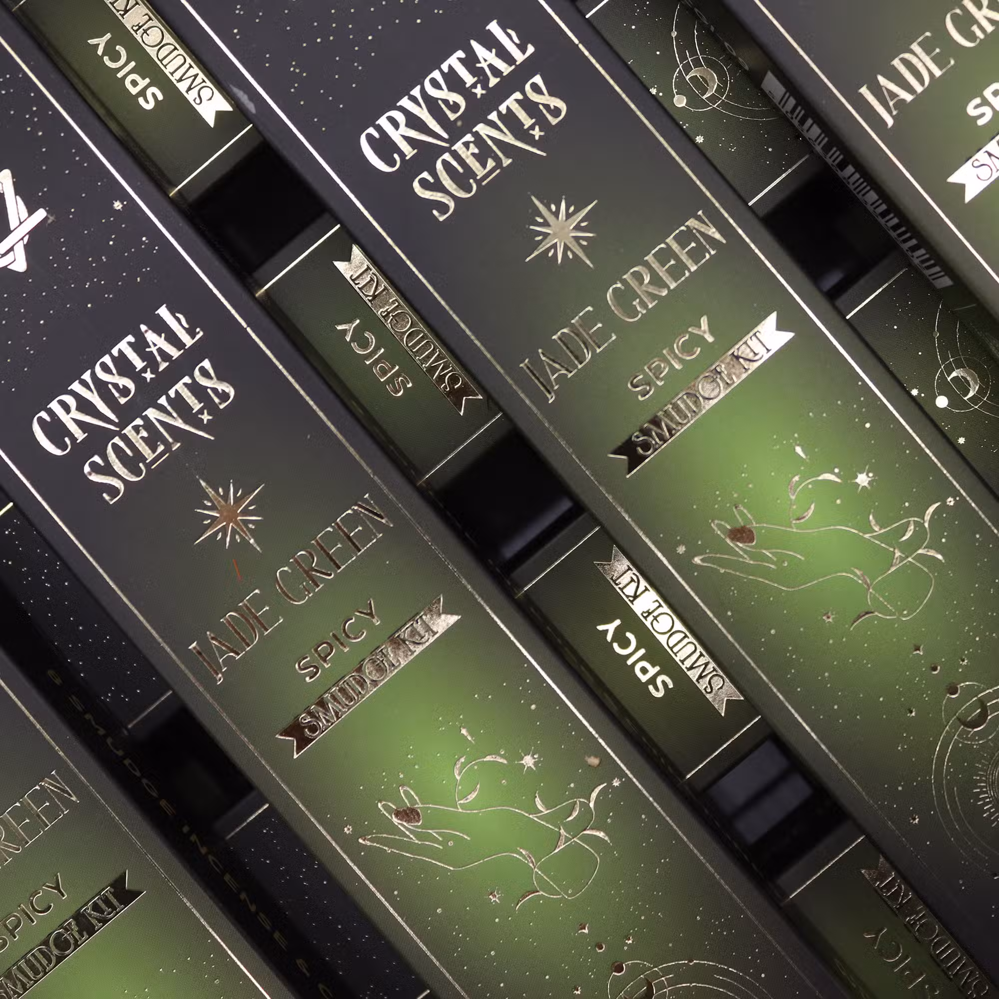 Ароматни пръчици Нефритен кристал - Пикантен аромат - 6