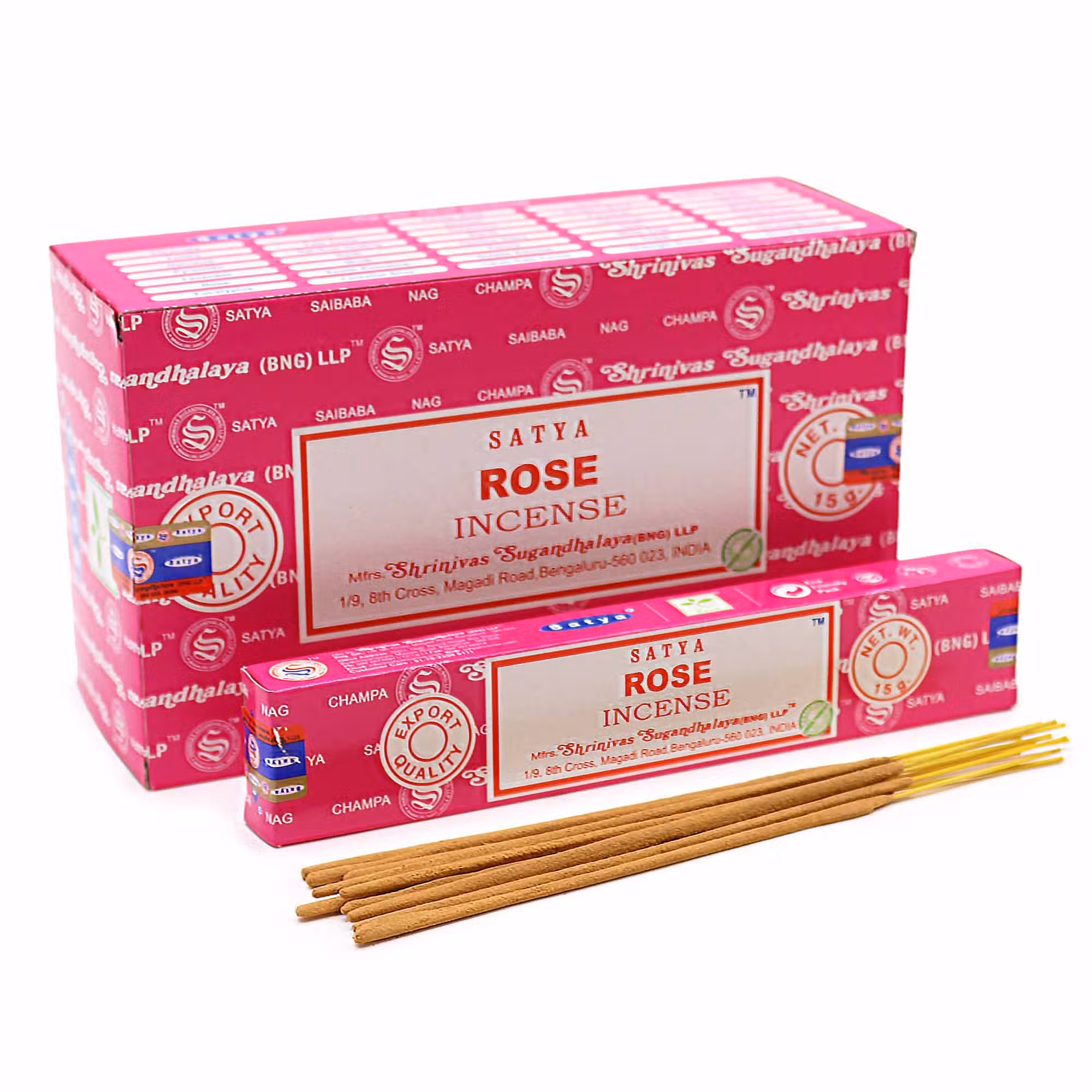 Ароматни пръчици Satya Роза - 3
