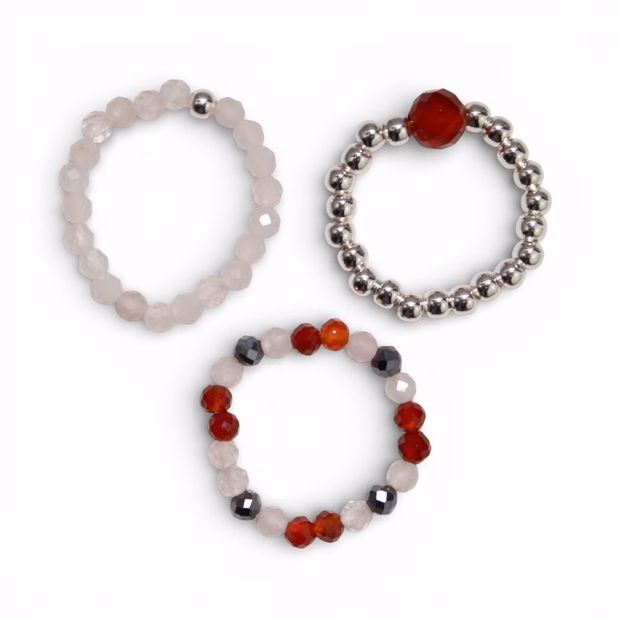 Комплект пръстени Духът на нимфата - Любов и пламък - 2