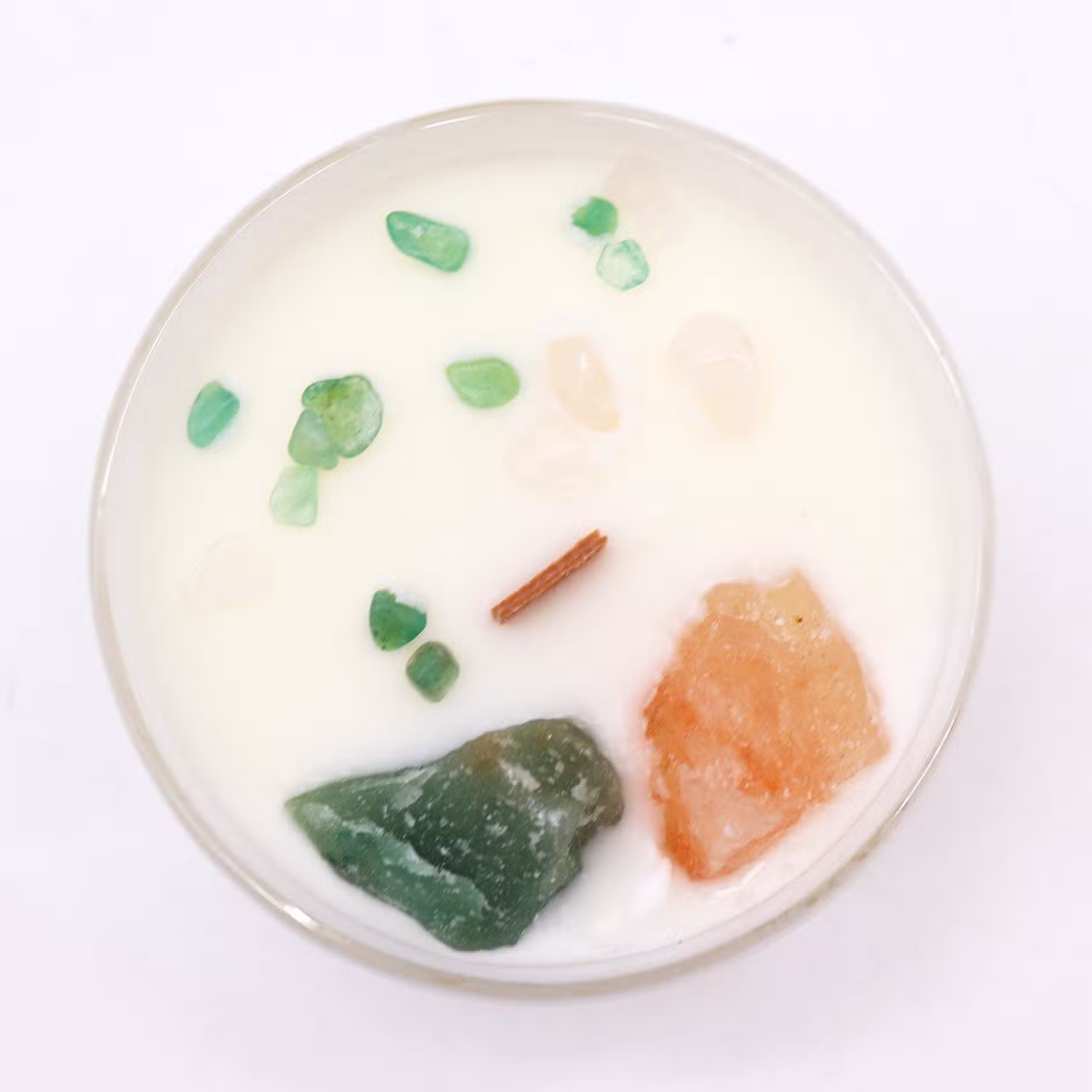 Кристална свещ за Сърдечната чакра - 2