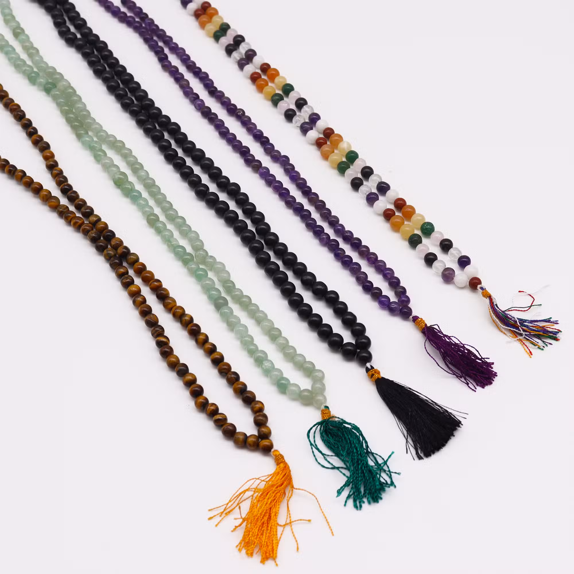 Мала от Тигрово око със 108 мъниста - 2