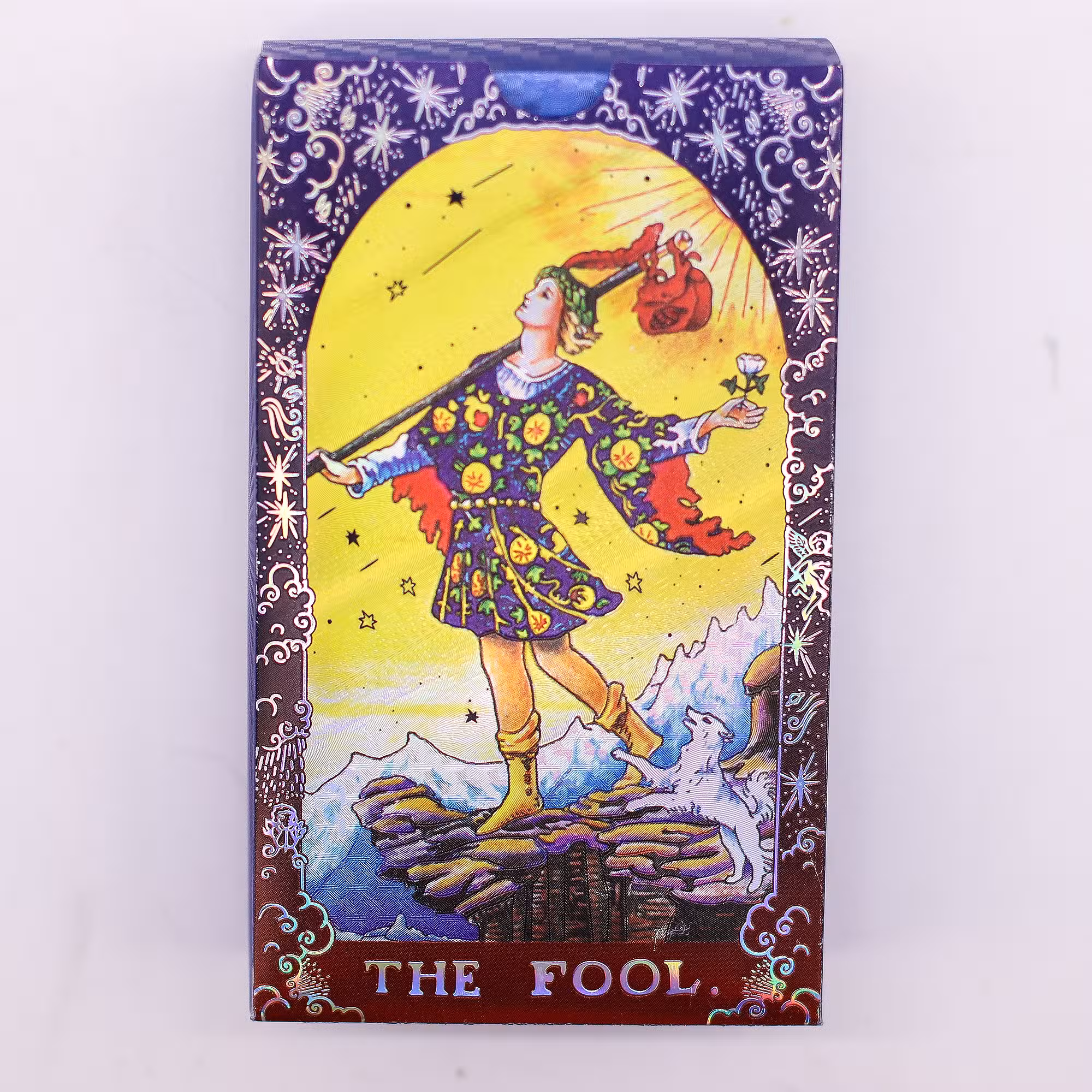 Таро Карти - Син Фолио Комплект (Мандала) - 3